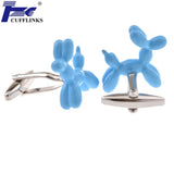 Dog Balloon Cufflink Cuff Link - Set of 2 Pairs