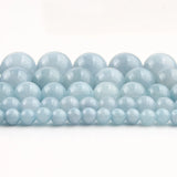 Natural Topazs Stone Beads Round Loose Beads 4/6/8/10/12mm