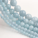 Natural Topazs Stone Beads Round Loose Beads 4/6/8/10/12mm