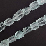 Natural Quartz Beads Middle Drilled Raw Stone Pendant Nugget Beads