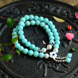Tianhe Natural Stone Bracelet With Shell Flower Beads for Women