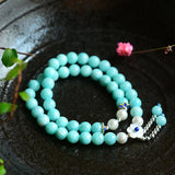 Tianhe Natural Stone Bracelet With Shell Flower Beads for Women