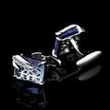 Zircon Crystal Cufflinks French Cuff Links Men's Metal Jewelry