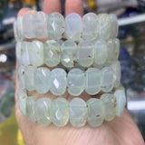 Chrysoprase Bracelet Natural Gemstone Bangle for Women