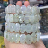Chrysoprase Bracelet Natural Gemstone Bangle for Women