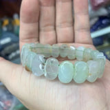 Chrysoprase Bracelet Natural Gemstone Bangle for Women