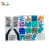 Light Green Bead Set for DIY Jewelry Making