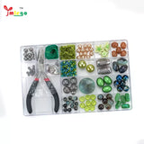 Light Green Bead Set for DIY Jewelry Making