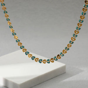 18K Plated Stainless Steel Ladies Chain Necklace