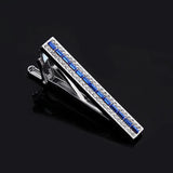 Crystal Copper Tie Clip for Men, Business Professional Collar Clips