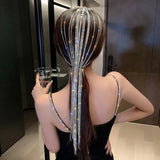 Rhinestone Ladies Headband Light Hair Chain Girls Headdress