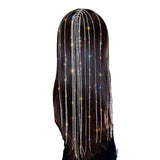 Rhinestone Ladies Headband Light Hair Chain Girls Headdress