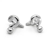 Copper Plated Steel Math Symbols Cufflinks Men's Jewelry
