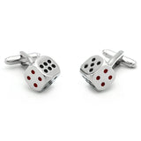 Copper Plated Steel Math Symbols Cufflinks Men's Jewelry