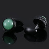 Crystal Copper Cuff Button Men's French Cufflinks