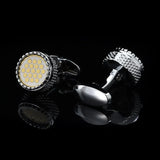 Crystal Copper Cuff Button Men's French Cufflinks