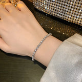 Light Flash Zircon Bracelet Women's Early Autumn Temperament Adjustable Bracelet