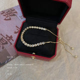 Light Flash Zircon Bracelet Women's Early Autumn Temperament Adjustable Bracelet