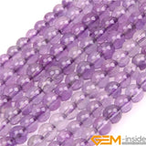 Light Purple Amethysts Round Beads Natural Stone Spacer Beads