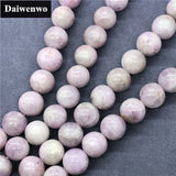 Light Purple Kunzite Beads 8/10/12mm Round Natural Loose Stone Bead