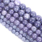 Lavender Stone Beads Round Loose Beads for Jewelry Making DIY Bracelet