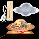 Light Resin Molds LED Silicone Base Night Light Epoxy for DIY Resin Art