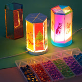 Hexagon Epoxy Resin Moulds for Resin Casting Crafts Decor