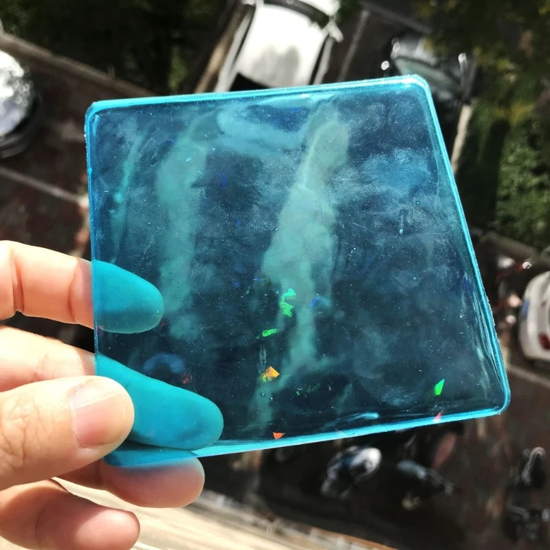 Light Shadow Coaster Silicone Mold DIY Epoxy Resin Mold Coaster Mold