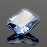 Tanzanite Radiant Crushed Ice CZ 4K Cut 5A+ for Jewelry Making
