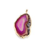 Light Yellow Agates Pendant for Ethnic Jewelry