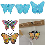 Butterfly Keychain Silicone Mold for DIY Ornaments Crafting