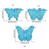 Butterfly Keychain Silicone Mold for DIY Ornaments Crafting