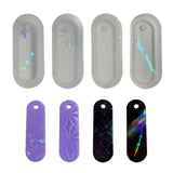 Light & Shadow Silicone Mold for DIY Keychain Resin - Rectangle Shape