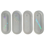 Light & Shadow Silicone Mold for DIY Keychain Resin - Rectangle Shape