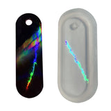 Light & Shadow Silicone Mold for DIY Keychain Resin - Rectangle Shape
