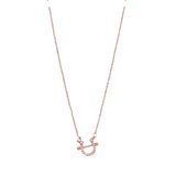 Horseshoe Pendant Necklace U-Shaped Female Niche Sense Clavicle Chain
