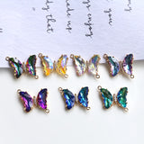Light Magic Crystal Gradient Butterfly Fairy Accessories DIY Jewelry