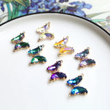 Light Magic Crystal Gradient Butterfly Fairy Accessories DIY Jewelry