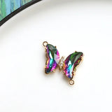 Light Magic Crystal Gradient Butterfly Fairy Accessories DIY Jewelry