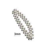 S925 Sterling Silver Bead Bracelet Handmade Lady Elastic Bead Bracelet