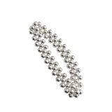 S925 Sterling Silver Bead Bracelet Handmade Lady Elastic Bead Bracelet