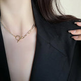 Light Niche Necklace Cold Wind Clavicle Chain Women