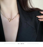 Light Niche Necklace Cold Wind Clavicle Chain Women