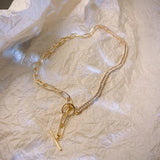 Light Niche Necklace Cold Wind Clavicle Chain Women