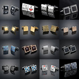 Round Cufflinks for Men's Shirt Wedding Dress