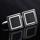 Round Cufflinks for Men's Shirt Wedding Dress