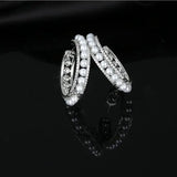 Pearl Geometric Earrings Women's Lace Jewelry