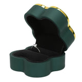 LED Rings Storage Box for Special Occasions - Flocking Plastic