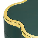 LED Rings Storage Box for Special Occasions - Flocking Plastic