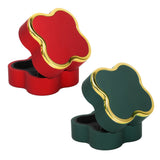 LED Rings Storage Box for Special Occasions - Flocking Plastic